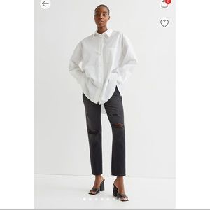 H&M Ultra High Rise Mom Jeans